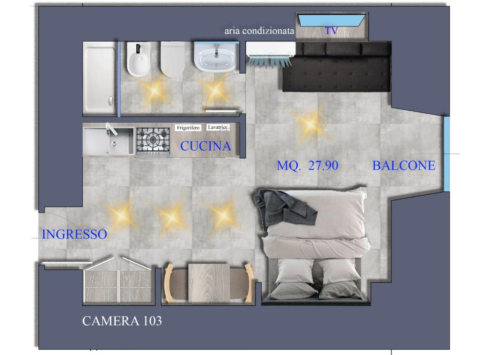 Bovio Boutique Studio Apartment Napoli Eksteriør billede